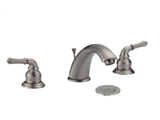 Double handles <br>Brushed Nickel or Chrome